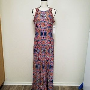 London Times Women's Sleeveless Maxi Dress 10